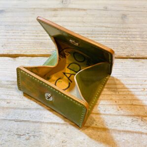 コードバン【コインケース】ROCADO社ロゴ入り！イタリアンレザー